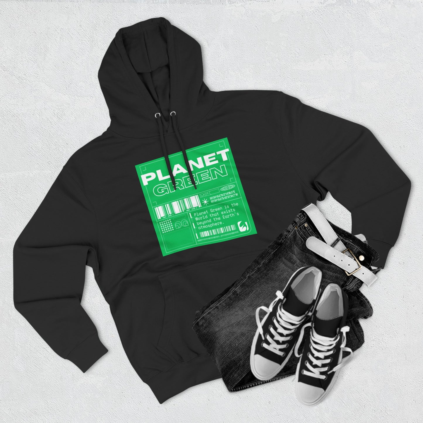 Planet Green Album cover Hoodie